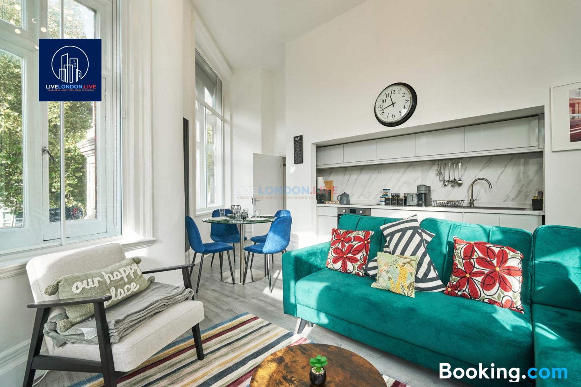Last-Minute Specials L Sleeps Up To 4 Guests L One-Bedroom Apartment With King Bed And High Ceilings Near Camden By Live London Short Lets & Serviced Accommodation Екстериор снимка
